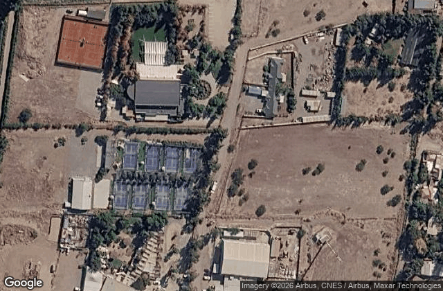 Satellite view of Padel Park Chicureo