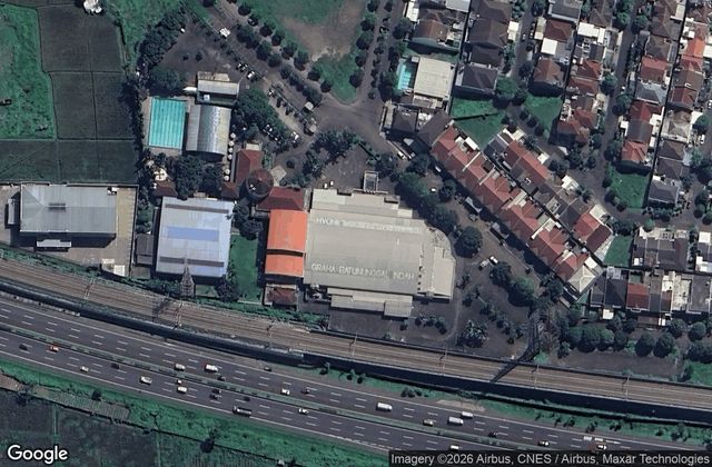 Satellite view of Batununggal Padel Club (BNPC)