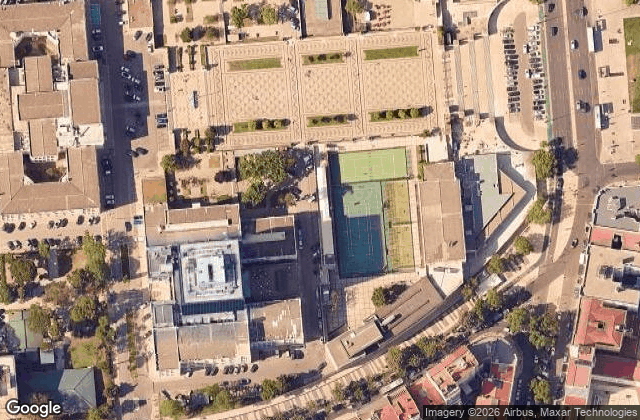 Satellite view of AEIST - Campos de Padel