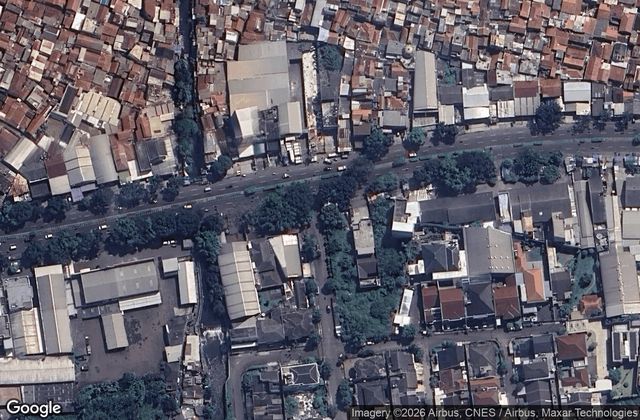 Satellite view of Aero Padel Bandung