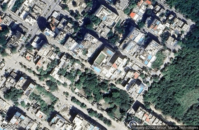 Satellite view of Academia Profesional de padel en playa