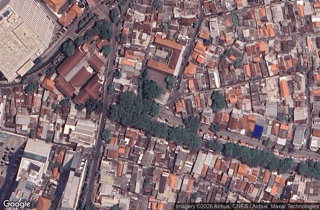 Satellite view of BP Padel Semarang