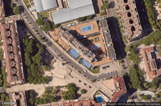 Satellite view of Padel Los Nogales