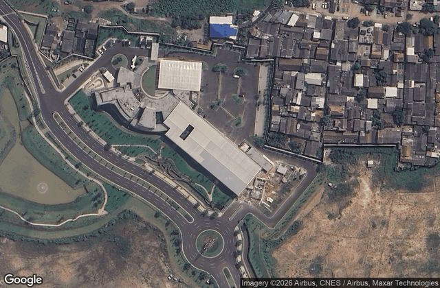Satellite view of Win Padel Club Summarecon Tangerang