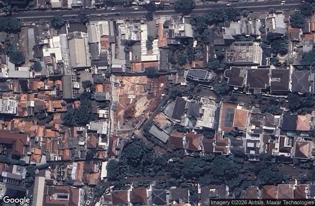 Satellite view of Padel Pro Signature Permata Hijau