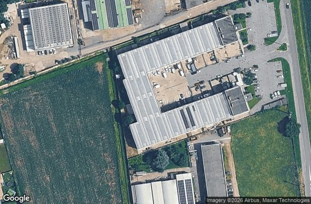 Satellite view of Padel Factory Tribiano