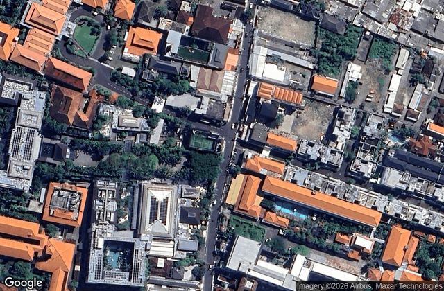 Satellite view of Sky Padel Kuta
