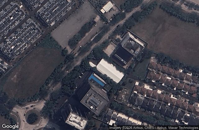 Satellite view of The Good Padel Club - Alam Sutera
