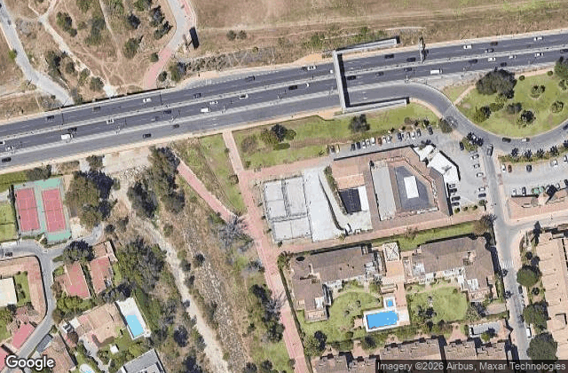 Satellite view of Padel center banus