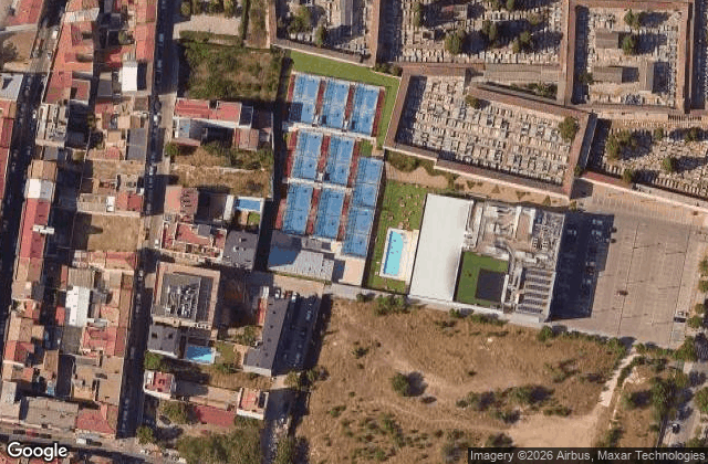 Satellite view of Pista de padel 09