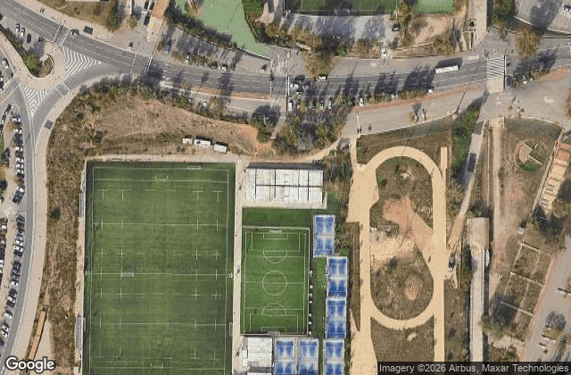 Satellite view of Unopadel - Teixonera