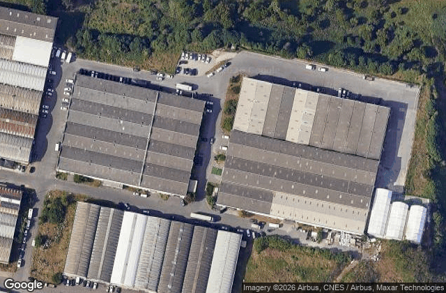 Satellite view of Padel factory Agualva-Cacém