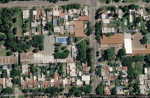 Satellite view of Canchas de padel y tenis