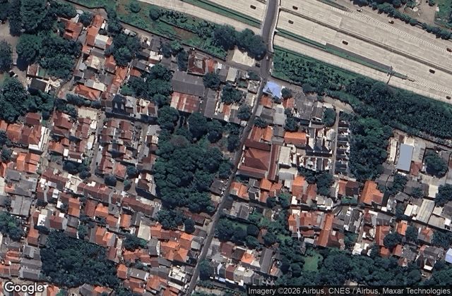 Satellite view of Backyard Padel - Depok