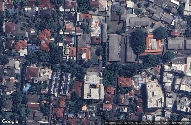 Satellite view of 1More Point Padel Grounds - Lebak Bulus (1 More - One More)