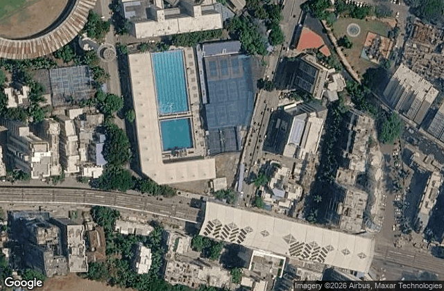 Satellite view of Padel India | Andheri Sports Complex