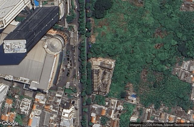 Satellite view of Clubhouse Surabaya (Padel Court)