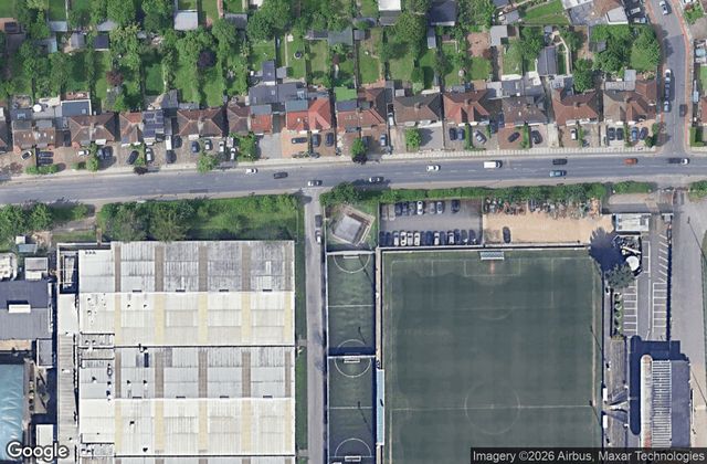 Satellite view of Padel Tree Finchley