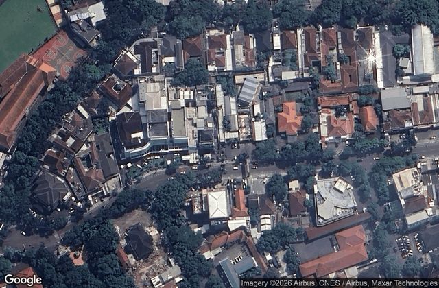 Satellite view of PADELHOF Riau