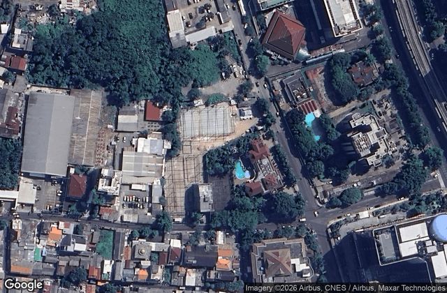 Satellite view of Social Padel House ⁠Setiabudi