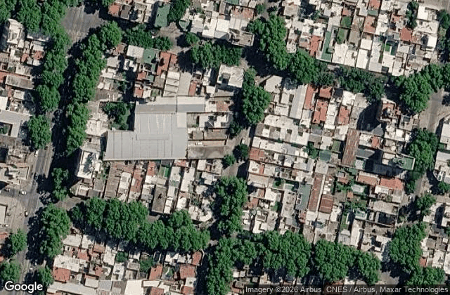 Satellite view of Deportivo Lavalle Padel