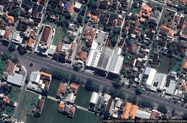 Satellite view of Padel One Karanganyar
