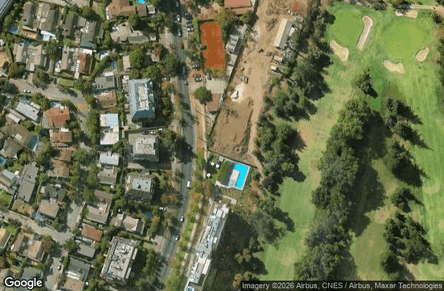 Satellite view of Club Conecta Padel Vitacura