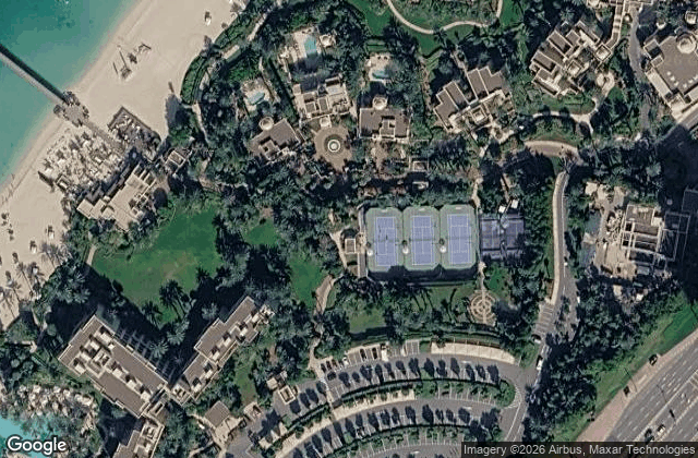 Satellite view of CENTRAL PADEL DUBAI - Dubai Marina