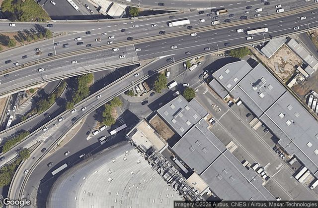 Satellite view of Padelistes Bercy