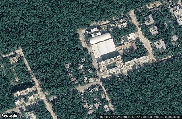 Satellite view of Tulum Padel Social Club