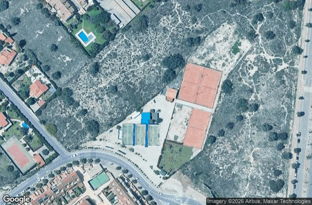 Satellite view of Club social Padel Pau 5