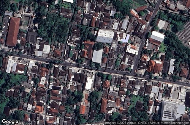 Satellite view of The Padel Stadium Salatiga