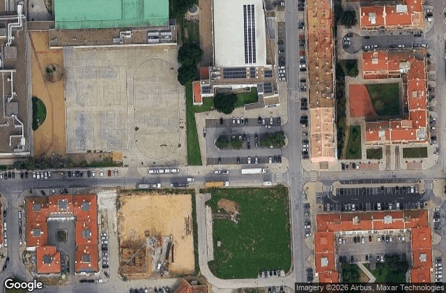 Satellite view of Padel Pinhal Novo - Palmela Desporto