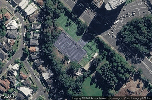 Satellite view of Padel Sydney North
