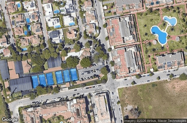 Satellite view of Real Club Padel Marbella Gym