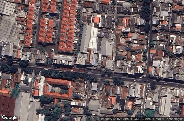 Satellite view of priority padel club