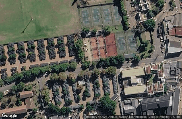 Satellite view of Africa Padel Stellenbosch
