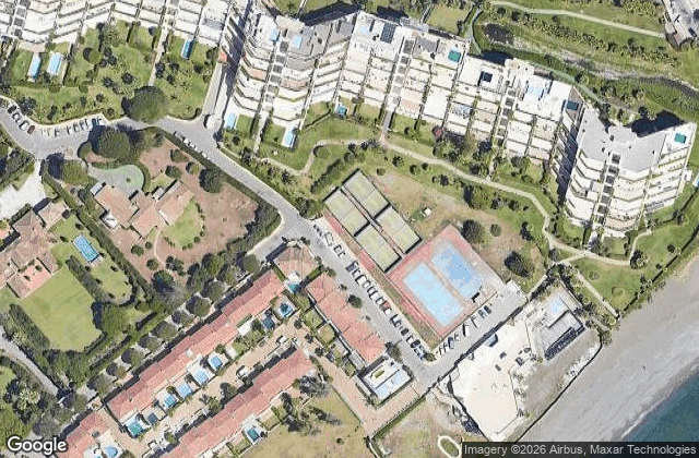 Satellite view of Guadalmina Club de Padel y beach club