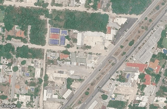 Satellite view of Padel Club Cancún