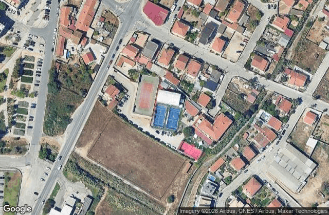 Satellite view of Clube Padel Knockout