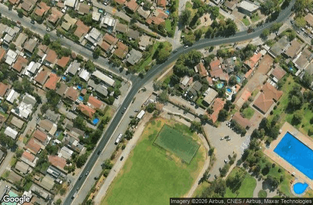 Satellite view of Padel Cerro Calan