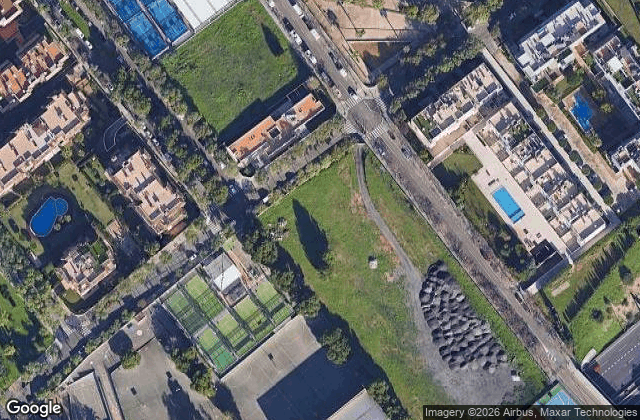 Satellite view of Club padel Montesion