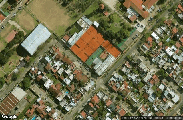 Satellite view of Clases y Entrenamientos de Padel - Elías Messina