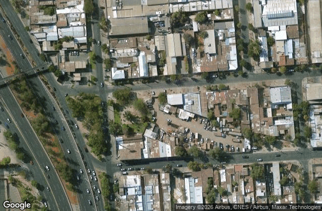 Satellite view of Green Padel Santiago