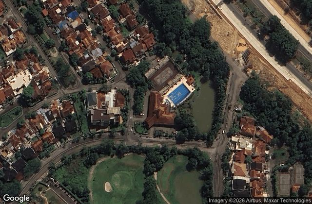 Satellite view of Sukajadi Padel Club