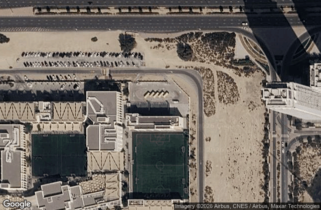 Satellite view of Padel Ground Dubai
