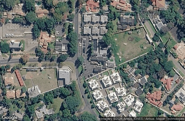 Satellite view of Rivonia Padel.