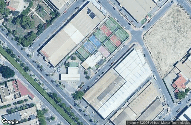 Satellite view of ECOMM PADEL CLUB