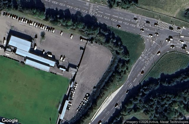 Satellite view of Bishop's Stortford Padel Club