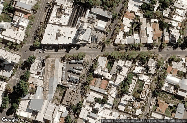 Satellite view of Padel Club Social Luján